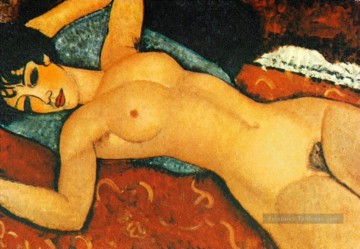 Nu Sdraiato moderne Nu Amedeo Clemente Modigliani Peinture à l'huile